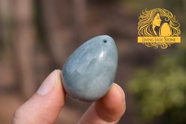 Light Princesa Blue jadeite jade yoni 3 egg set