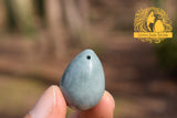 Light "Princesa" blue jadeite jade yoni 3 egg set