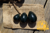AVOCADO GREEN Jadeite Jade Yoni 3 Egg Set